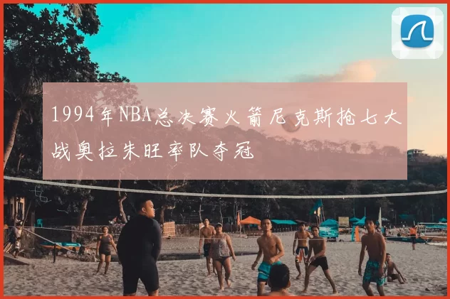 1994年NBA总决赛火箭尼克斯抢七大战奥拉朱旺率队夺冠