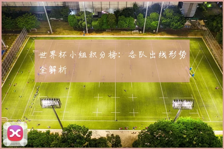 世界杯小组积分榜:各队出线形势全解析