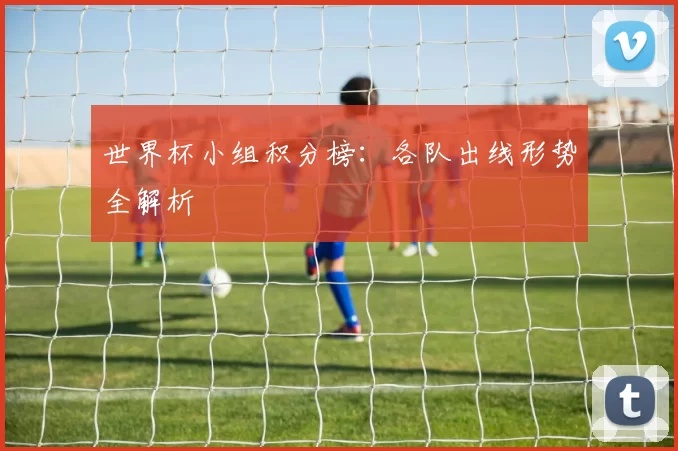 世界杯小组积分榜:各队出线形势全解析